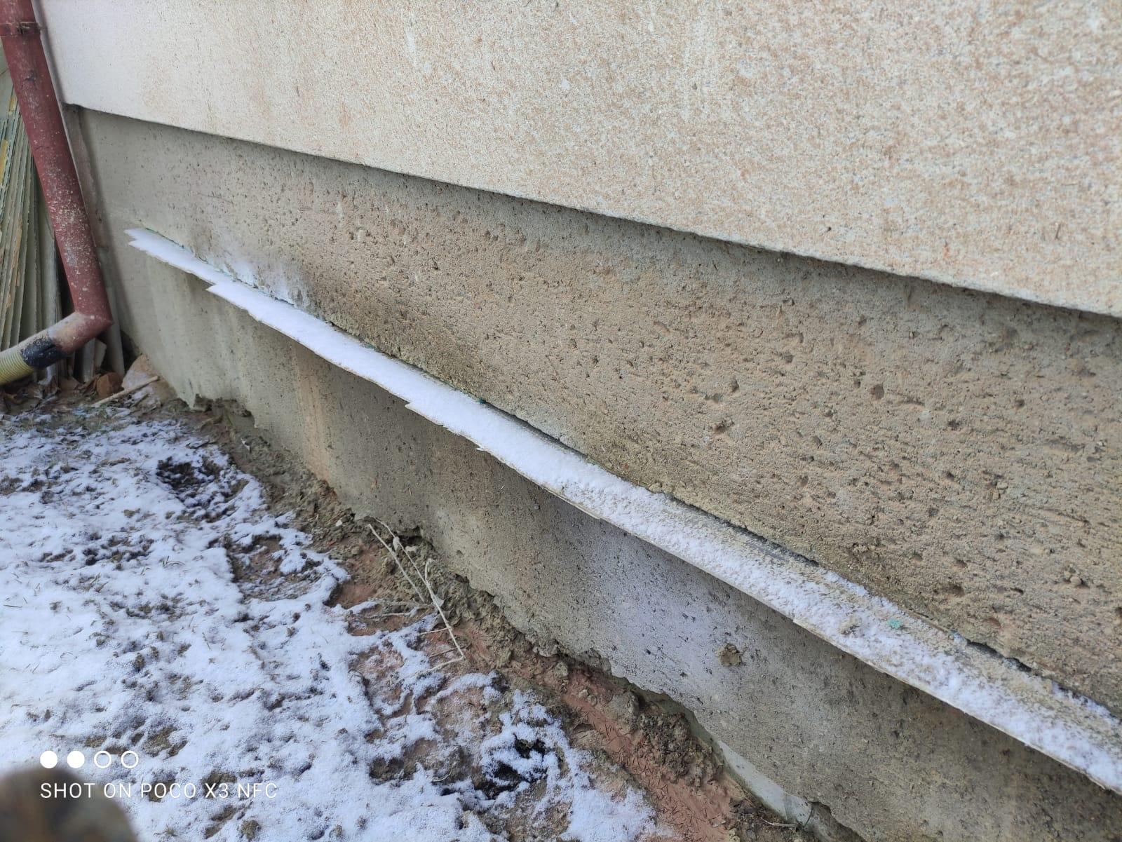 Sanace cihelného zdiva, Luže – Řetězová pila
