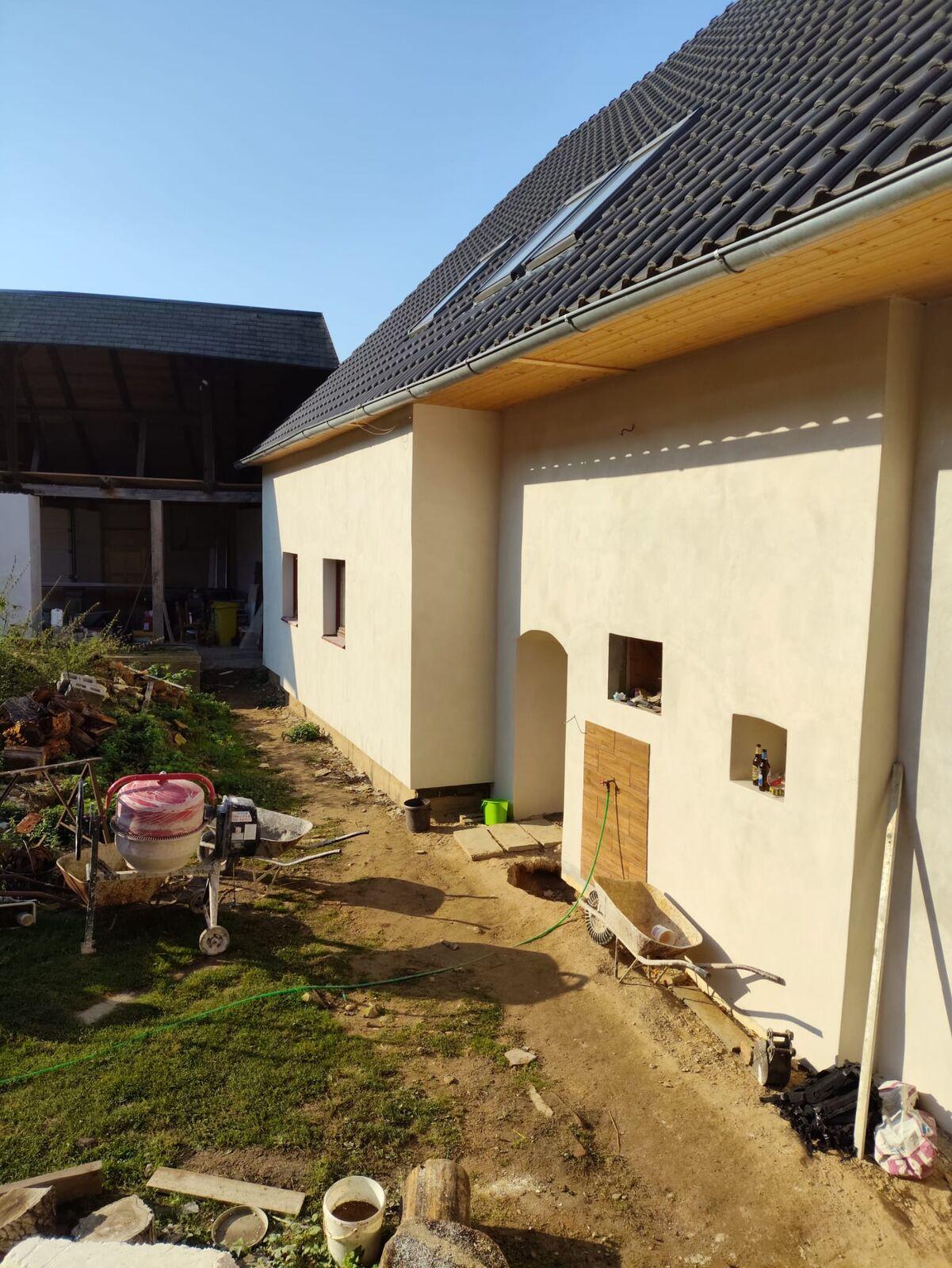 Zateplení a fasáda, Džbánov – Zateplení fasády